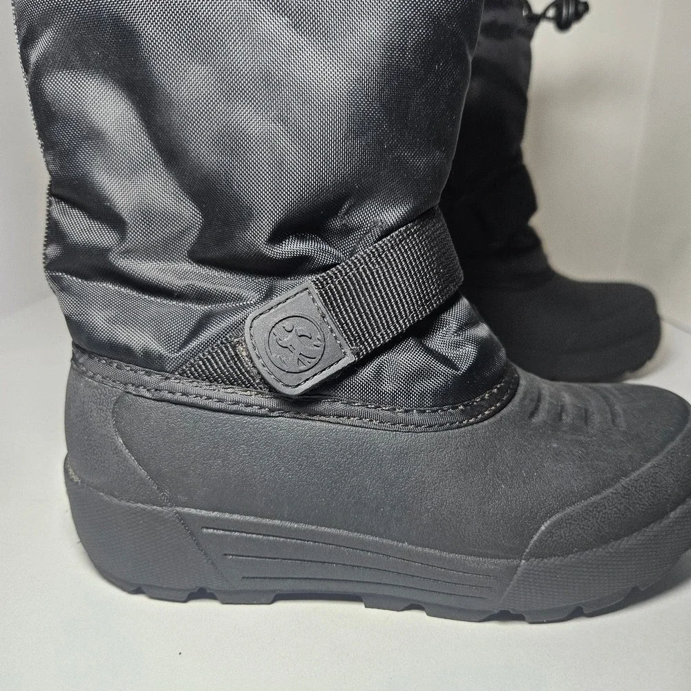 Northside Snow Boots Frosty Black Insulated Thinsulate Waterproof Size 12 Winter